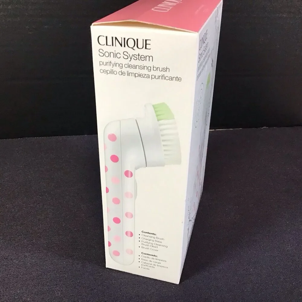 Clinique Sonic System Purifying Cleansing Brush Rechargeable Facial Ltd Edition